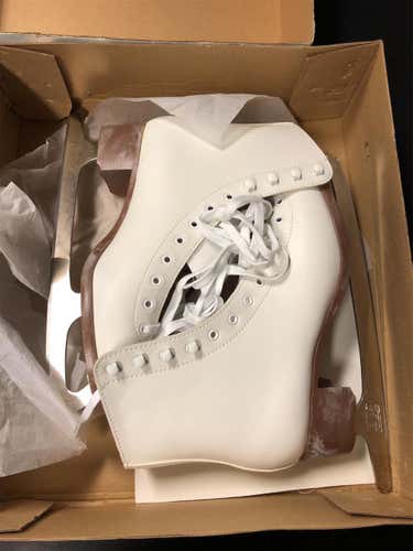 White New Jackson Size 10 Figure Skates