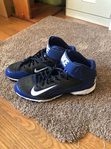 Blue Men's Molded Cleats Nike