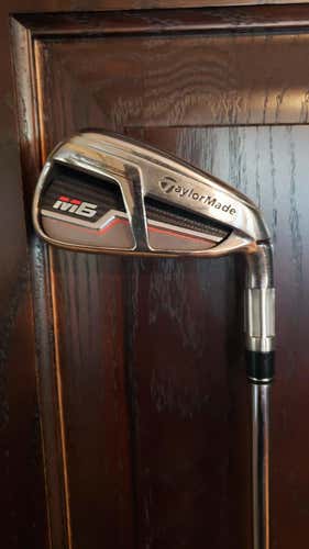 Used Men's TaylorMade Right Handed M6 Iron Set Regular Flex Steel Shaft