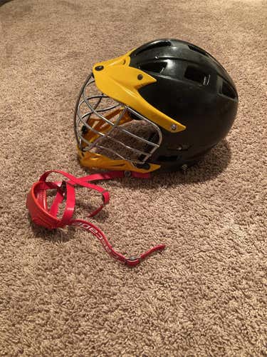 Black Adult Player's Cascade CPX Helmet