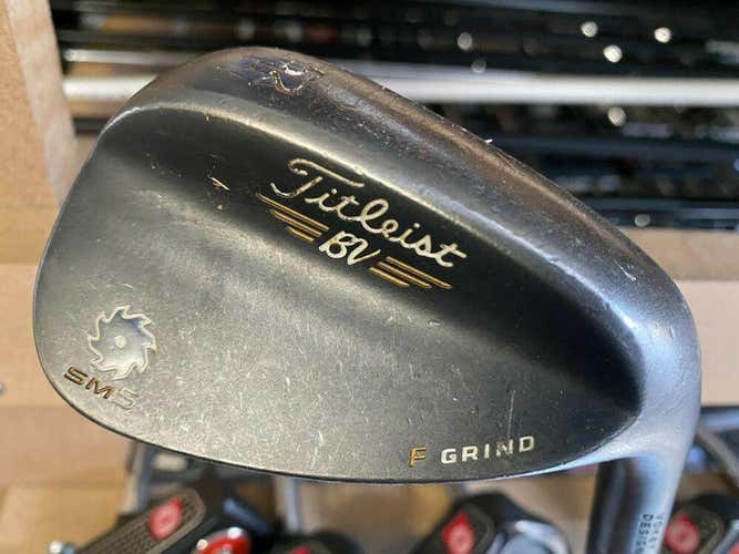 Titleist Vokey Sm5 52* 12-bounce F Grind Wedge with Wedge Flex 0703