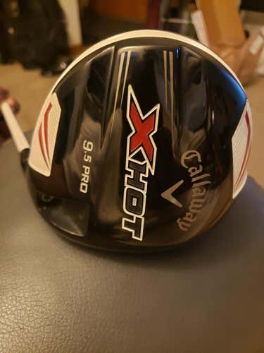 Used Men's Callaway Right Handed X Hot Driver Extra Stiff Flex 9.5 Loft