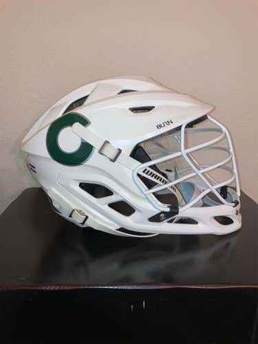 White Used Warrior Burn Helmet