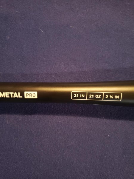 Used Kid Pitch (9YO-13YO) 2020 StringKing Alloy Metal Pro Bat (-10) 21 oz 31"