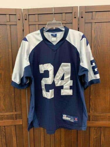 Blue Dallas Cowboys Men's 48 Reebok Jersey