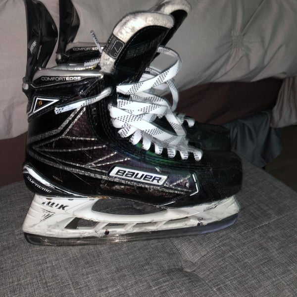 Used Bauer Supreme 1S Regular Width Size 7 Hockey Skates
