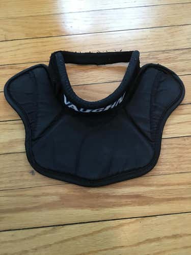 Used Vaughn Senior Neck Guard Black