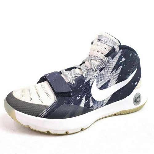 Nike Mens Size 8 KD Trey 5 III PRM Basketball Shoes White 749379-010 Lace Up