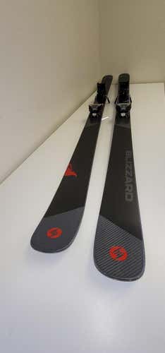 Used Men's 2018 Blizzard Brahma Skis (187cm) With Bindings Max Din 13