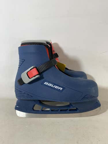Used Bauer Lil Champ Soft Boot Skates Size Youth 12