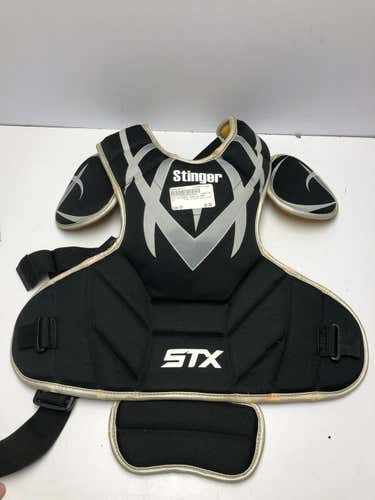 Used Stx Stinger Goalie Pad Sm Lacrosse Shoulder Pads