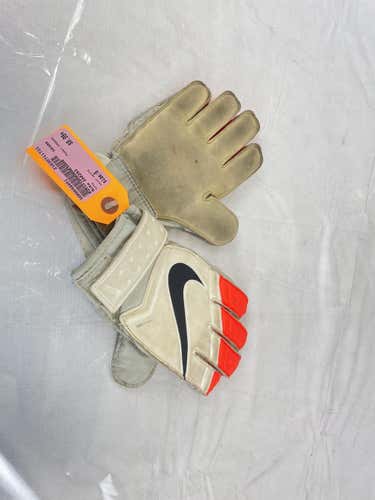 Used Nike Gs0283 Gk Jr.grip Size 6 Soccer Goalie Gloves