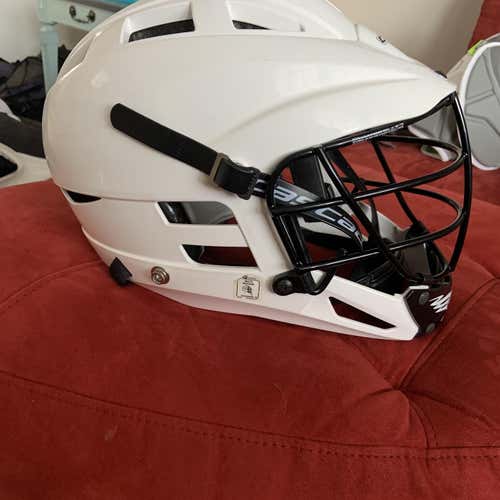 White Youth Cascade Cs Helmet
