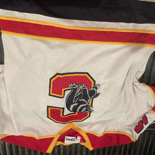 White Adult Goalie Cut Other  Jersey