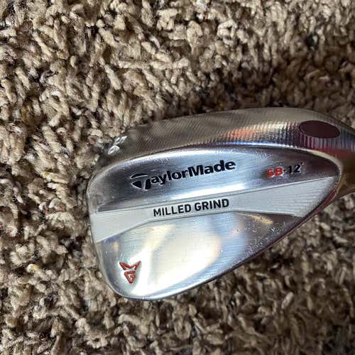 Used Right Handed MIlled Grind Stiff Flex Steel Shaft Wedge