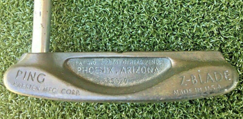 Ping Z-Blade Phoenix 85029 Putter  /  RH  / ~35" Steel / Nice Grip / mm5325