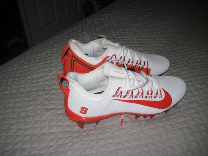 Nike Syracuse team issued lacrosse cleats NEW sz 11.5 mens