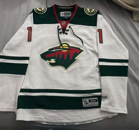 Zach Parise Minnesota Wild Women’s Away Reebok Jersey