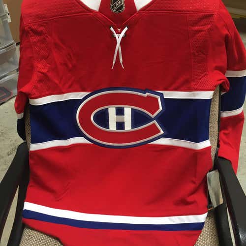 Montreal Canadiens Home Adult Size 50 Adidas  Jersey