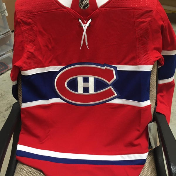 Montreal Canadiens Home Adult Size 50 Adidas Jersey