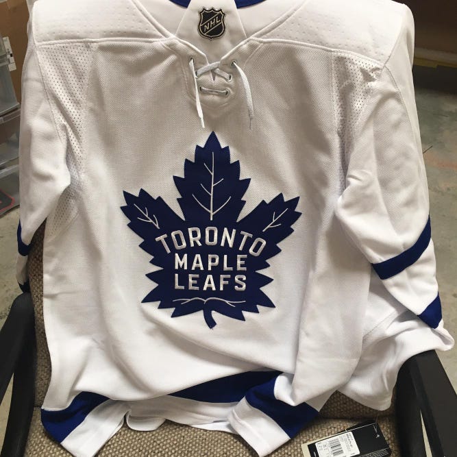 Toronto Maple Leafs Adult Size 46 Adidas New Jersey-NWT