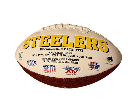 Rawlings Pittsburgh Steelers Signature Series Full Size Football