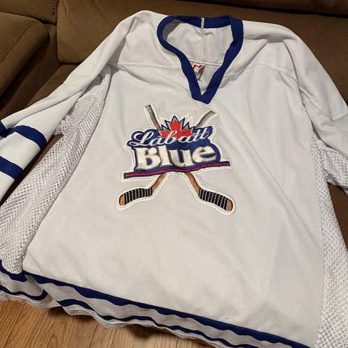 White Adult XL CCM Jersey