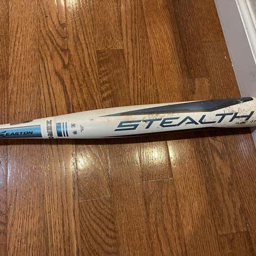 White Kid Pitch (9YO-13YO) Composite Stealth (-11) 19 oz 30" Bat