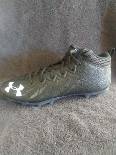 Black New Men's Size 11 (Women's 12) Molded Cleats Under Armour Low Cut