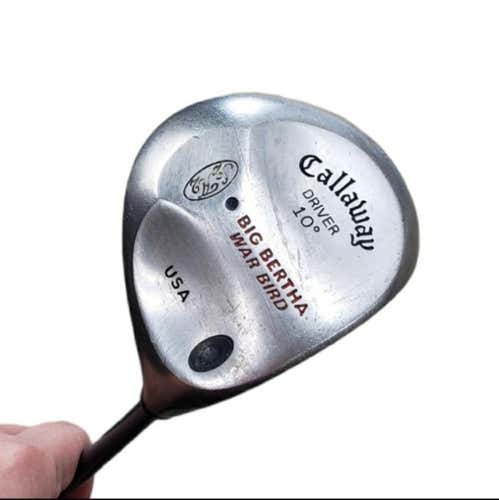 Used Callaway Right Handed Big Bertha War Bird Driver 10 Degree