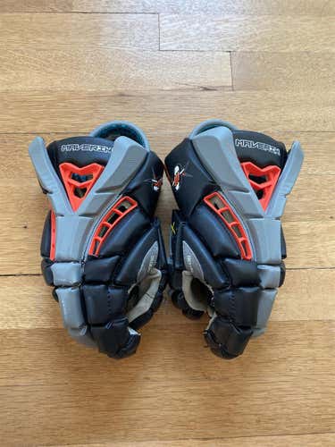 Used Denver Outlaws Maverik Rome RX 13" Lacrosse Gloves