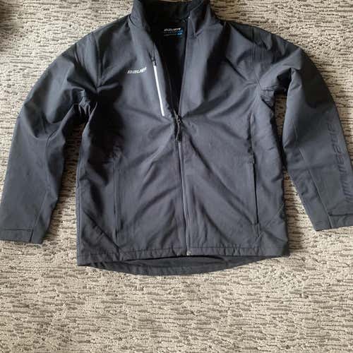 NEW 2021 Bauer Supreme Midweight Warmup Jacket - Adult Large Black