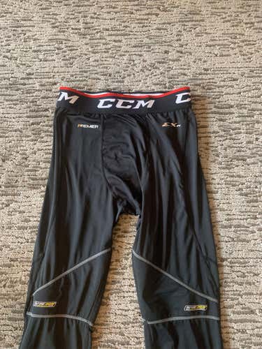 NEW CCM Goalie Cut Resistant Compression Pants Size Medium