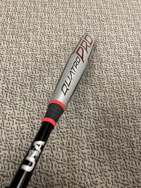 Kid Pitch (9YO-13YO)  Composite Quatro Pro (-8) 23 oz 31" Bat