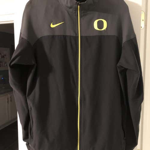 Nike Oregon Ducks Black Playoff Jacket