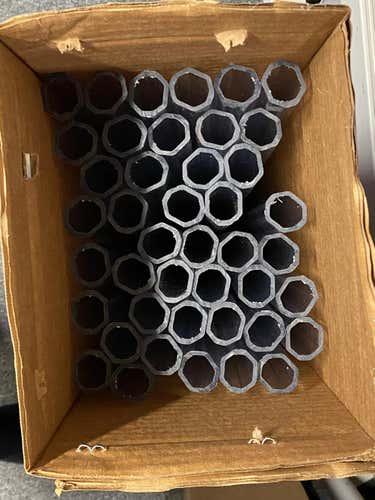 (48) clear shafts + (48) 5lax butt ends