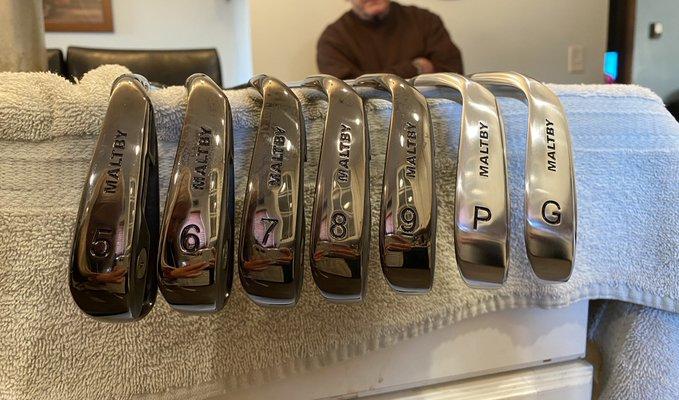 New Men's Golfworks Right Handed Maltby KE4 TOUR Iron Set Regular Flex Steel Shaft
