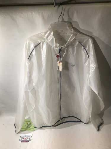White Used Unisex Adult XXL Performance Bike Jacket