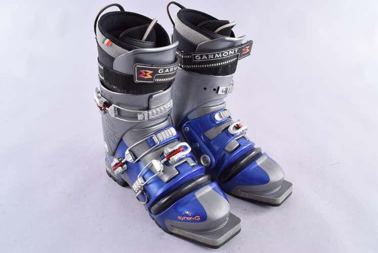 Garmont Syner-G Telemark Ski Boots Mondo Point 29.5 Nordic Norm 75mm 3 Pin