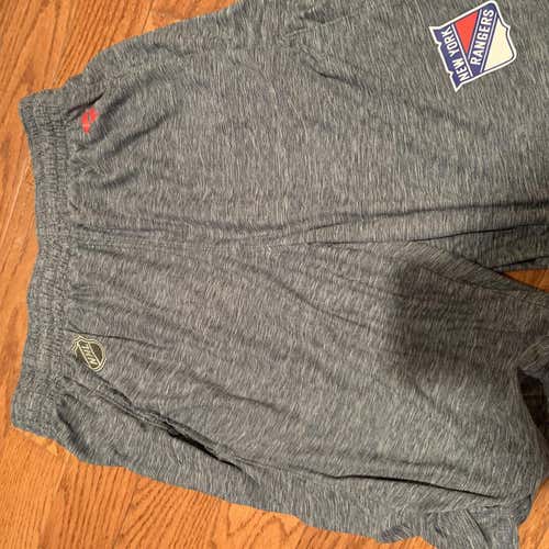 Player Owner New York Ranger Gray Adult Medium Other Shorts
