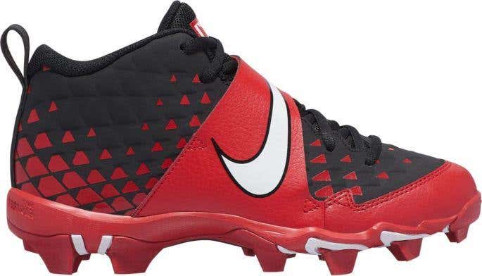 Nike Force Trout Keystone Baseball molded Cleats Kids/youth Sz 1.5Y At3441-601
