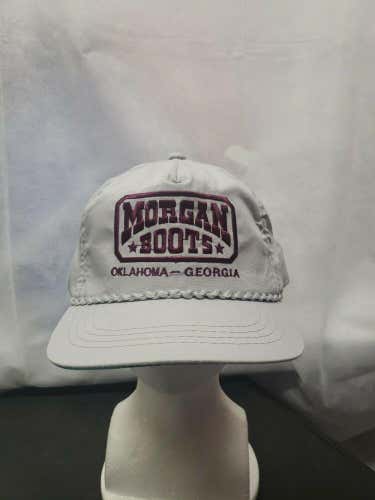 Vintage Morgan Boots Snapback Hat