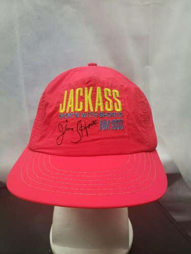 Vintage Jackass Shorts With Jim Shorts AM 1000 Snapback Hat