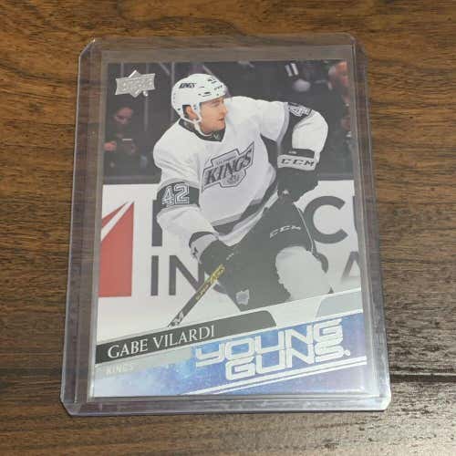 Gabe Vilardi Los Angeles Kings 2020-21 Upper Deck Series 1 Young Guns RC #215