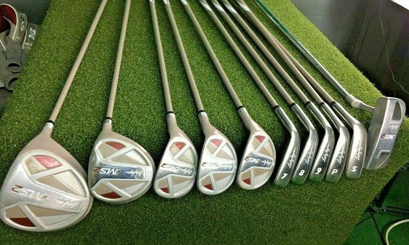Lady Hagen IMS2 Golf Set 1w,3w,4h,5h,6h,7-PW+SW,Putter + HC's  RH Ladies /mm4369
