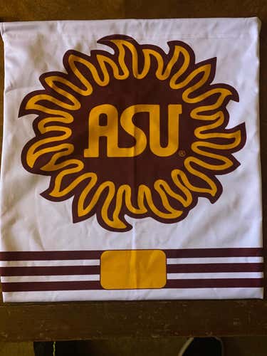 Arizona State University NCAA Vintage Logo Hockey Helmet Bag Junkyard Athletic BRAND NEW