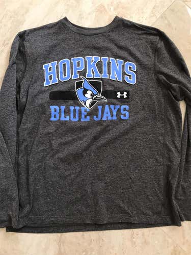 Hopkins Lacrosse Long sleeve Under Armour Shirt