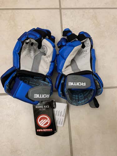 New Maverik Rome RX3 Lacrosse Gloves 12"