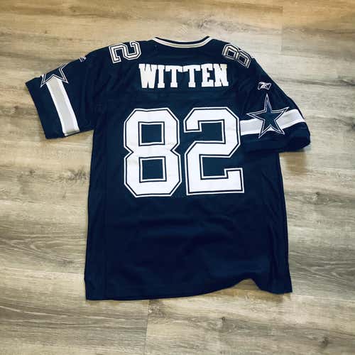 Jason Witten Cowboys Adult Large Reebok Jersey