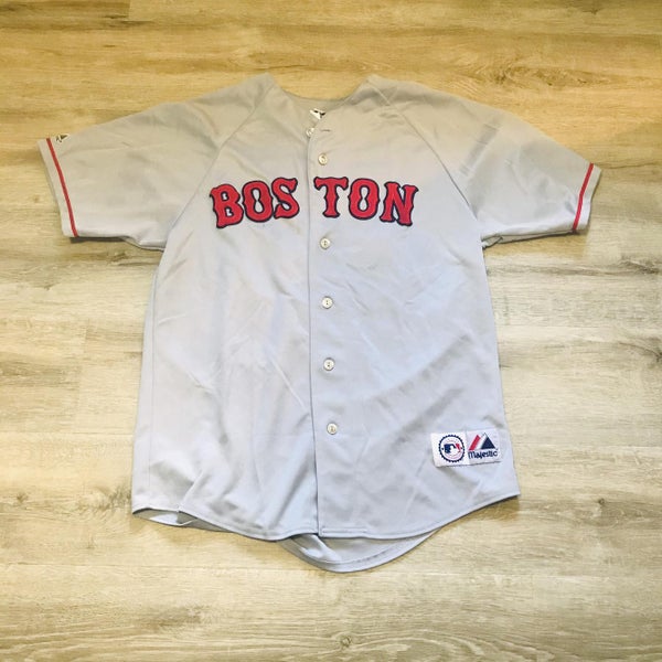 Jon Lester Boston Red Sox T Shirt Men 2XL Gray MLB Baseball Basic